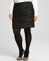 This DKNYC pencil skirt updates the timeless silhouette with luxe tweed for a textured finish.