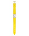 C'mon get strappy with kate spade new york's leather banded watch. This sunny style showcases the label's signature love of color.