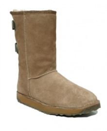 The EMU Darlington Boots add a little fashion edge to their beloved soft profile with buckle details. The EMU Darlington Boots add a little fashion edge to their beloved soft profile with buckle details.
