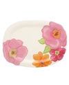 In an inspiring display of alluring watercolors, this figural collection of serving trays offers a bright, contemporary addition to your table. Mix and match across the Lenox Floral Fusion dinnerware collection for a stunning presentation. Qualifies for Rebate