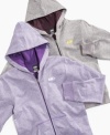 Trade-up from typical fall layered style with one of these funky fleece hoodies from Nike.