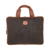 Perfect for carrying your laptop to and from work or school. Its practical style will keep you looking good. Double carrying handle.