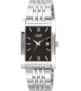 A classic that never disappoints: a handsome watch by Citizen.