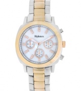 An everyday dress watch with touches of warm hues from Style&co.