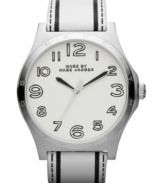 Sporty with a fun stamped design, this Marc by Marc Jacobs watch keeps your look fresh.
