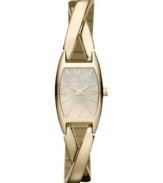 An elegant watch from DKNY that fits in with your finest bracelets and fine jewelry.