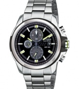 A technical marvel, from Citizen's Drive from Citizen Eco-Drive collection. Powered by Eco-Drive, harnessing natural and artificial light, never needing a battery.