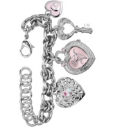 A fun, flirty bracelet watch by GUESS.