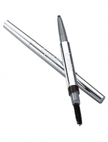 Combines exquisite, longwearing colour and cutting-edge technology. These liners are extremely soft, yet durable with a uniquely shaped, chiseled tip for expert definition and application. The Brow Liner has a mascara shaped brush to groom brows and blend colour. Combines exquisite, longwearing colour and cutting-edge technology. These liners are extremely soft, yet durable with a uniquely shaped, chiseled tip for expert definition and application. The Brow Liner has a mascara shaped brush to groom brows and blend colour.
