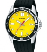 Keep up the pace with this accurate Active Sport watch from Pulsar.