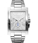 Timeless sophistication in a watch design, by GUESS.