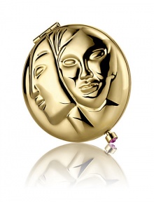 May 21 - June 21. A bright and witty air sign: you're a quick thinker who enjoys keeping everyone on their toes. Enjoy these golden twins, decorated with a brilliant birthstone clasp made of pink crystal. Filled and refillable with Lucidity Translucent Pressed Powder (small size refill). Beautifully boxed, with a velvety pouch. May 21 - June 21. A bright and witty air sign: you're a quick thinker who enjoys keeping everyone on their toes. Enjoy these golden twins, decorated with a brilliant birthstone clasp made of pink crystal. Filled and refillable with Lucidity Translucent Pressed Powder (small size refill). Beautifully boxed, with a velvety pouch.