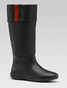 A cold weather classic, crafted in supple leather with rubber sole and signature suede stripe.Pull-on styleLeather upperLeather liningRubber solePadded insoleMade in Italy A cold weather classic, crafted in supple leather with rubber sole and signature suede stripe.Pull-on styleLeather upperLeather liningRubber solePadded insoleMade in Italy