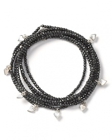 Flash your haute hippie credentials and slip on Good Charma's beaded bracelet. The shining is at its bohemian best with flowing silhouettes and a groovy attitude. Flash your haute hippie credentials and slip on Good Charma's beaded bracelet. The shining is at its bohemian best with flowing silhouettes and a groovy attitude.