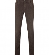 A pared-down alternative to your favorite denim, these versatile cords from Closed will help usher in your fall-focused style - Classic five-pocket styling, straight leg, slim fit, logo detail at fly - Wear with a long sleeve henley, a shawl collar cardigan, and leather ankle boots