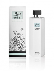A brilliant opening of buoyant freesia, zest and green leaves yields to a tactile fusion of peony and magnolia. Sandalwood, musk and warm chocolate lend sensuousness to a base that proves as lingering as it is addictive. Glamorous magnolia celebrates in all its guises: radiant freshness, velvet petals and an enduring feminine sensuality. Glamour is assured. 6.7 oz. A brilliant opening of buoyant freesia, zest and green leaves yields to a tactile fusion of peony and magnolia. Sandalwood, musk and warm chocolate lend sensuousness to a base that proves as lingering as it is addictive. Glamorous magnolia celebrates in all its guises: radiant freshness, velvet petals and an enduring feminine sensuality. Glamour is assured. 6.7 oz.