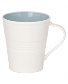 This charming porcelain mug features a seven-ringed motif. Mix and match with other Tin Can Alley Blue pieces for a subtly varied table setting. Qualifies for Rebate This charming porcelain mug features a seven-ringed motif. Mix and match with other Tin Can Alley Blue pieces for a subtly varied table setting. Qualifies for Rebate