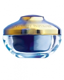 Exceptional Complete Care. After seven years of intensive research, Guerlain discovered the orchids secret, the Orchidee Imperiale Molecular Extract, and created a miraculous cream with exceptional skincare benefits, Orchidee Imperiale Cream. Extracted from the flower and enriched with Guerlain expertise, it acts day after day, on all the signs of aging creating an immediate healthy radiance. Your skin recovers strength. The appearance of your face is gradually redefined as wrinkles and fine lines are smoothed. Your complexion regains luminosity. Your skin is deeply nourished and comfortable. Morning and evening, apply the cream on perfectly cleansed face and décolleté. Exceptional Complete Care. After seven years of intensive research, Guerlain discovered the orchids secret, the Orchidee Imperiale Molecular Extract, and created a miraculous cream with exceptional skincare benefits, Orchidee Imperiale Cream. Extracted from the flower and enriched with Guerlain expertise, it acts day after day, on all the signs of aging creating an immediate healthy radiance. Your skin recovers strength. The appearance of your face is gradually redefined as wrinkles and fine lines are smoothed. Your complexion regains luminosity. Your skin is deeply nourished and comfortable. Morning and evening, apply the cream on perfectly cleansed face and décolleté.