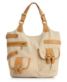 Your perfect sidekick for those busy days. This chic tote design from Olivia + Joy features an easy-going silhouette and plenty of pockets inside and out. Your perfect sidekick for those busy days. This chic tote design from Olivia + Joy features an easy-going silhouette and plenty of pockets inside and out.