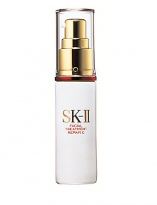 SK-II's unique, highly concentrated serum hydrates the skin helping to reduce the appearance of fine lines, while improving the skin's texture. A light yet powerful replenishing serum with rich moisturizers and Pitera *4. These ingredients are repeatedly filtered to produce a high-powered anti-aging element. Replenishes thirsty skin, leaving it silky and smooth. 1 oz. SK-II's unique, highly concentrated serum hydrates the skin helping to reduce the appearance of fine lines, while improving the skin's texture. A light yet powerful replenishing serum with rich moisturizers and Pitera *4. These ingredients are repeatedly filtered to produce a high-powered anti-aging element. Replenishes thirsty skin, leaving it silky and smooth. 1 oz.