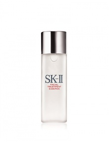 Skin Balancing Essence. The heart of the SK-II range. The second point in your Ritual. This unique Pitera-rich product moisturizes to improve texture and clarity for a more beautiful, glowing complexion. It contains the most concentrated amount of Pitera of all the SK-II skincare products--around 90% pure SK-II Pitera. It absorbs easily and leaves your skin looking radiant, with a supple, smooth feel. 5 oz. Skin Balancing Essence. The heart of the SK-II range. The second point in your Ritual. This unique Pitera-rich product moisturizes to improve texture and clarity for a more beautiful, glowing complexion. It contains the most concentrated amount of Pitera of all the SK-II skincare products--around 90% pure SK-II Pitera. It absorbs easily and leaves your skin looking radiant, with a supple, smooth feel. 5 oz.