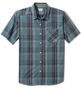 Great solo or layered, this Volcom plaid is the perfect addition to your shirt collection.