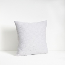 Like a festooned curtain that unfolds to soft sheets of shimmering motifs, Curtain Call sets the stage for the bed of your dreams with its multi-tones of fresh blue and white. Embroidered and quilted pillows are the supporting cast for this melodic ensemble. Like a festooned curtain that unfolds to soft sheets of shimmering motifs, Curtain Call sets the stage for the bed of your dreams with its multi-tones of fresh blue and white. Embroidered and quilted pillows are the supporting cast for this melodic ensemble.