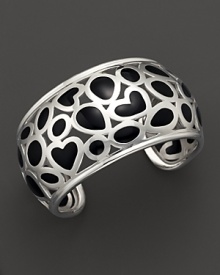 Bold sterling silver cuff by Roberto Coin. Bold sterling silver cuff by Roberto Coin.