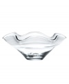 Crafted of clear glass with a playful ruffled edge, the Lenox Organics Wave bowl tops tables and shelves with refreshing elegance. Enjoy as-is or fill with marbles, candies and more. Qualifies for Rebate