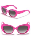 Channel sixties starlets with cat eye sunnies from kate spade new york.