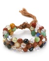 Chan Luu Multi Beaded with Crystal Bracelet