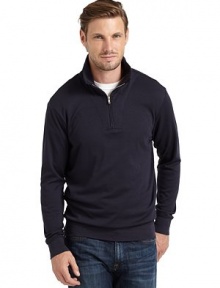 THE LOOKIce cotton finish for a cooling feelFunnelneckHalf-zip closureLong sleevesTHE MATERIALCottonCARE & ORIGINMachine washImported THE LOOKIce cotton finish for a cooling feelFunnelneckHalf-zip closureLong sleevesTHE MATERIALCottonCARE & ORIGINMachine washImported