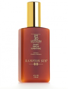With UVA/UVB sun protection, designed to provide maximum protection while leaving your skin feeling soft, smooth, and moisturized. Infused with Vitamins A through E, powerful anti-oxidants, Jojoba Oil, Aloe Vera, and Walnut Oil moisturizing agents. Our proprietary formula rejuvenates you skin, while protecting it from the sun's harmful rays. Hypo-allergenic and dermatologist tested Contains walnut oil, aloe, and vitamins A through E 4 oz. With UVA/UVB sun protection, designed to provide maximum protection while leaving your skin feeling soft, smooth, and moisturized. Infused with Vitamins A through E, powerful anti-oxidants, Jojoba Oil, Aloe Vera, and Walnut Oil moisturizing agents. Our proprietary formula rejuvenates you skin, while protecting it from the sun's harmful rays. Hypo-allergenic and dermatologist tested Contains walnut oil, aloe, and vitamins A through E 4 oz.