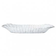 Handmade and inspired by the maestro artisan's family heirloom dinnerware, this distressed white serving bowl echoes the famous architecture of Italy. Handmade and inspired by the maestro artisan's family heirloom dinnerware, this distressed white serving bowl echoes the famous architecture of Italy.