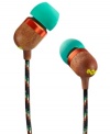 These in-ear headphones by Marley Jammin' are made from real wood and deliver great sound quality. Makes a great gift for the music enthusiast.