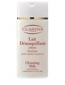 Cleansing Facial Milk with Gentian. The first step to beautiful skin. Formulated for combination or oily skin, this botanically-based milky lotion ensures that skin maintains the perfect balance while cleansing. Gently lifts surface impurities and make-up without causing irritation. Preserves skin's natural hydrolipidic film. Purifies skin by absorbing excess sebum and helps to tighten pores. 7.0 oz. Made in France. Cleansing Facial Milk with Gentian. The first step to beautiful skin. Formulated for combination or oily skin, this botanically-based milky lotion ensures that skin maintains the perfect balance while cleansing. Gently lifts surface impurities and make-up without causing irritation. Preserves skin's natural hydrolipidic film. Purifies skin by absorbing excess sebum and helps to tighten pores. 7.0 oz. Made in France.