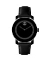 Medium Movado BOLD watch with black dial with black accents.