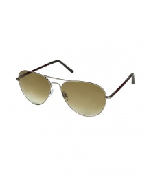 Classic aviator-shape sunglass with UV-protective drop-shaped lenses - Luxury glasses from Italian label Tods - Made of silver-colored metal with a narrow, double nose bridge - Fashionable choice for sun protection with any daytime outfit or occasion Classic aviator-shape sunglass with UV-protective drop-shaped lenses - Luxury glasses from Italian label Tods - Made of silver-colored metal with a narrow, double nose bridge - Fashionable choice for sun protection with any daytime outfit or occasion