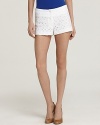 The official look of the summer, these Milly eyelet shorts are the retro-chic answer to summer's '50s theme.