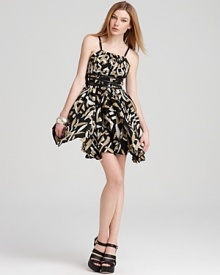 Cynthia Steffe Dress - Pamela Leaf Print Halter Cynthia Steffe Dress - Pamela Leaf Print Halter