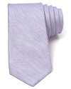 Handsome herringbone exudes classic sophistication, but with a narrower width this dapper tie has plenty of modern appeal, too.