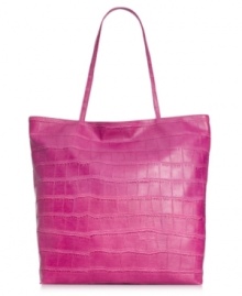 Get off to a bright start and be instantly on-trend with this take-anywhere tote from BCBGeneration. The ultra-roomy interior fits everything from laptop to gym gear, so you'll be perfectly prepared wherever the day may take you. Get off to a bright start and be instantly on-trend with this take-anywhere tote from BCBGeneration. The ultra-roomy interior fits everything from laptop to gym gear, so you'll be perfectly prepared wherever the day may take you.