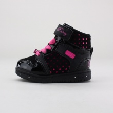 Let her indulge in some sweets for her feet. These toddlers sneakers feature a PU upper with adjustable ankle strap, rhinestone GLAM & PIE lace tags and a rubber outsole. Imported. Let her indulge in some sweets for her feet. These toddlers sneakers feature a PU upper with adjustable ankle strap, rhinestone GLAM & PIE lace tags and a rubber outsole. Imported.