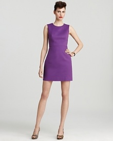 Showcasing a vibrant violet hue, this kate spade new york sheath lends a chic pop to classic feminine style. Showcasing a vibrant violet hue, this kate spade new york sheath lends a chic pop to classic feminine style.