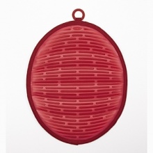 This colorful silicone potholder can be used for left or right handers. It also protects your wrist and forearm. It has a ribbed design for flexibility and dexterity. It can withstand a 600 degree Fahrenheit heat, flame and steam. The quilted fabric liner further insulates and prevents sweating and is easy to store or hang using the silicone loop or embedded magnet. This colorful silicone potholder can be used for left or right handers. It also protects your wrist and forearm. It has a ribbed design for flexibility and dexterity. It can withstand a 600 degree Fahrenheit heat, flame and steam. The quilted fabric liner further insulates and prevents sweating and is easy to store or hang using the silicone loop or embedded magnet.