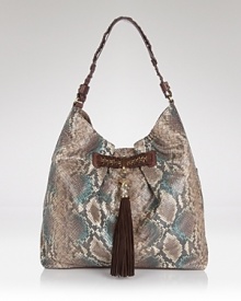 Make an exotic your next statement with Rafe New York's painted python hobo. In serpentine style, this roomy reptilian bag hints at your wild side. Make an exotic your next statement with Rafe New York's painted python hobo. In serpentine style, this roomy reptilian bag hints at your wild side.