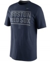 Root, root, root for your favorite team with this Boston Red Sox t-shirt from Nike.