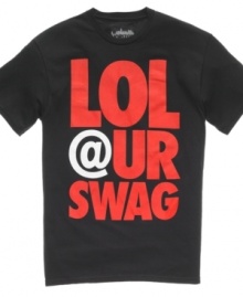 From IM-speak to the streets. This graphic t shirt from New World takes typing out of the equation. From IM-speak to the streets. This graphic t shirt from New World takes typing out of the equation.