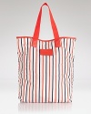 Perfect an effortless casual look with this striped tote from MARC BY MARC JACOBS. Ideal for shopping trips, it totes your goods with flair.