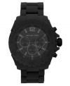 Add some edge to your collection with the blacked out cool of this Drake watch from Michael Kors.